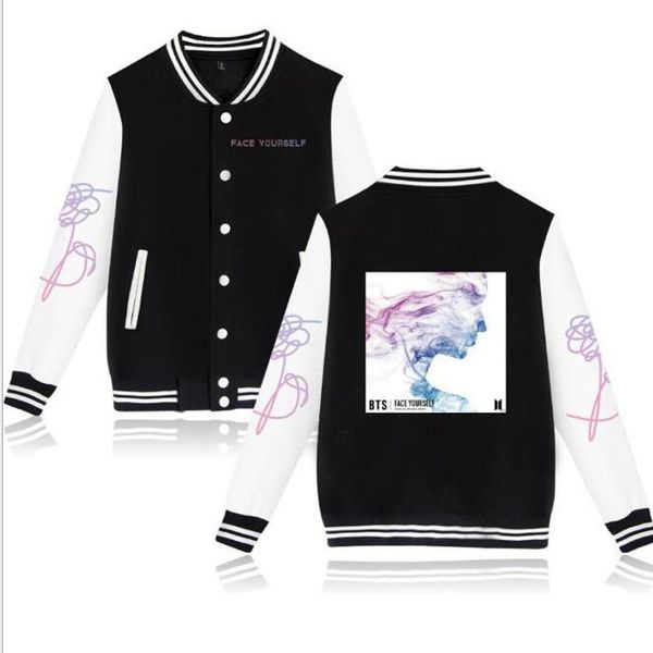 

kpop bts face yourself fake love album лиова бейболна кђѬка женин мђжин поведневна  Black