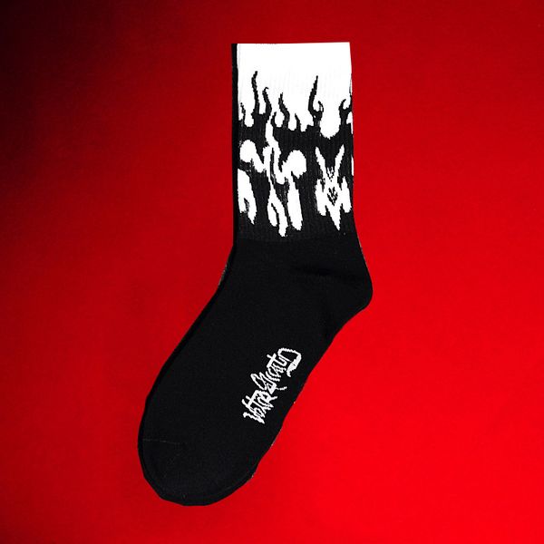 

fashion letter harajuku socks mens hipster white short socks crew compresion popular skateboard low cotton socks art male sox, Black