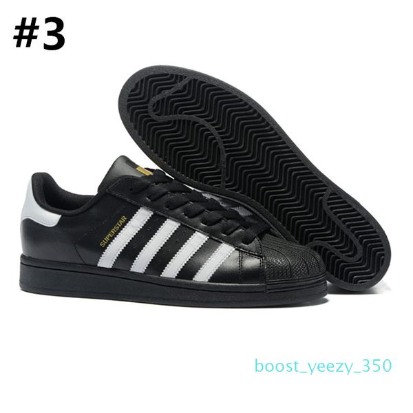 

2018 fashion mens casual shoes superstar smith stan female flat women zapatillas deportivas mujer lovers sapatos femininos for men b35, Black