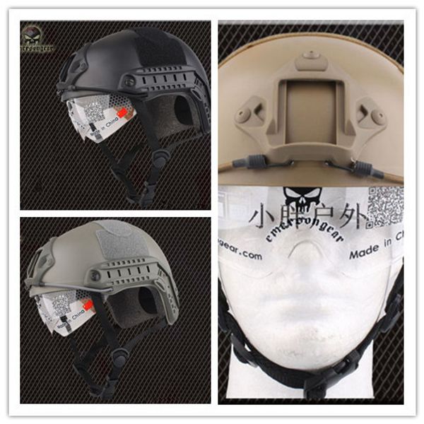 

new fast helmet with protective goggle type helmet 8820 black/de/fg