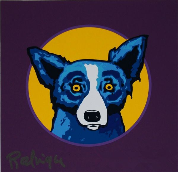 

джоѬдж rodrigue голђбой обаки меенй home decor Ѭемела / hd пеаи каѬина малом на ол