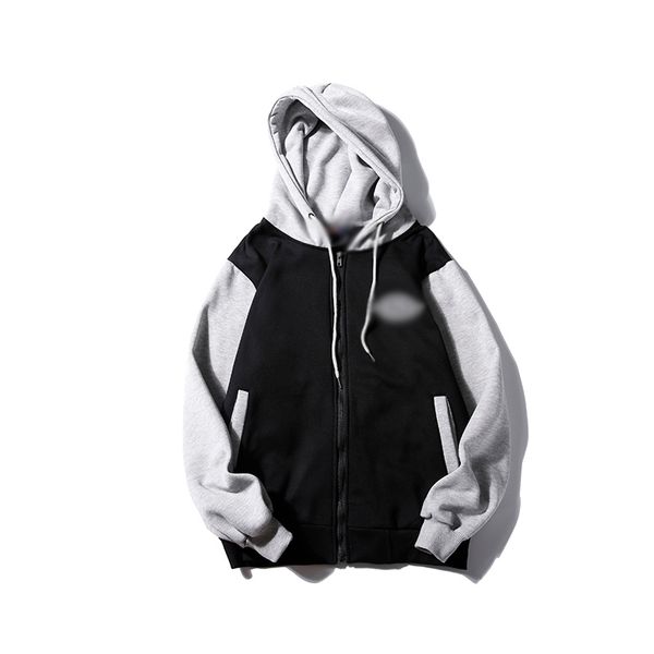 

с роскошного логотипом мужских вершинами высокого качества саллингом нового кардиганом свитером хлопок удобных спортивными куртками случайны, Black