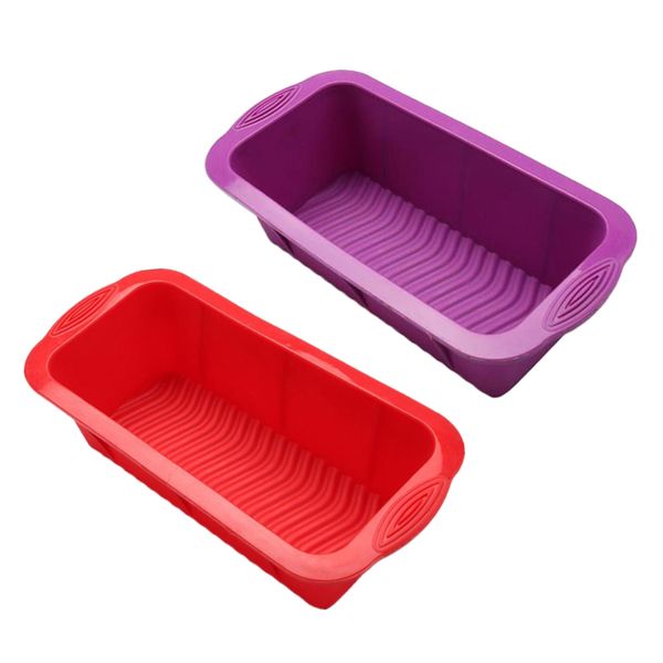 

2x nonstick loaf pan toast cake bread mould for pizza fondant cake chocolate