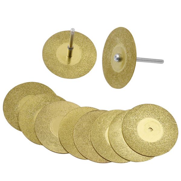 

10pcs/set 16-60mm diamond grinding wheel circular cutting grinding disc diamond discs for drill fit rotating tool tn88