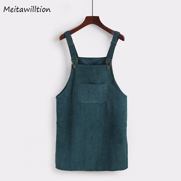 

2018 summer spring women corduroy dresses casual ladies spaghetti strap shift dress with pocket korean fashion women clothing, Black;gray