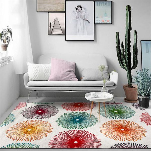 

carpets for living room colorful art circle pattern carpet bedroom rug floor mat christmas rug living room table accessories