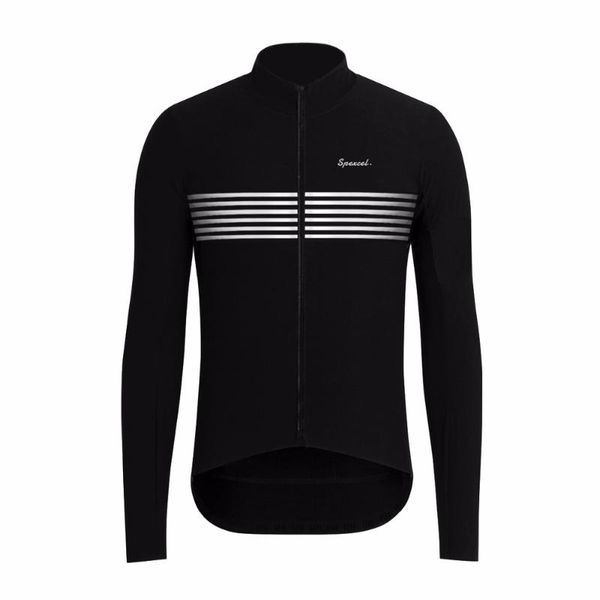 

racing jackets 2021 spexcel spring windproof water repellent long sleeve cycling jersey highly breathable and protection combined jacket, Black;red