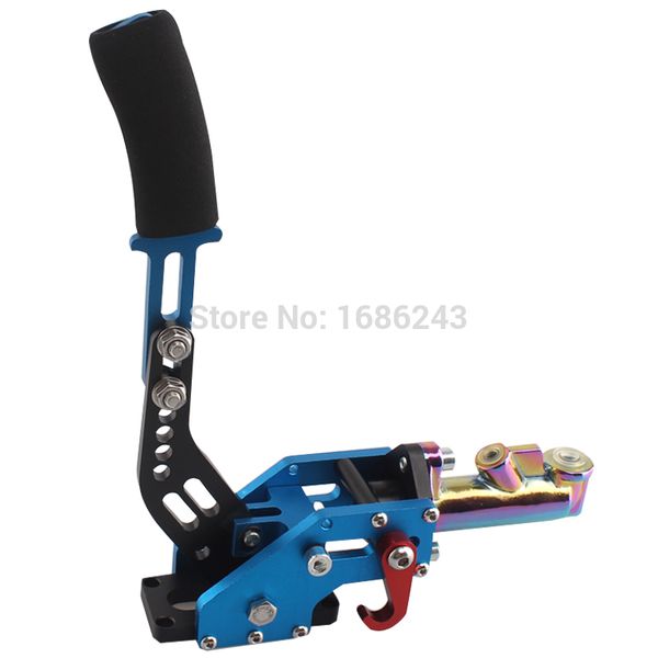 

car hydraulic horizontal drift ebrake racing park handbrake lever blue universal