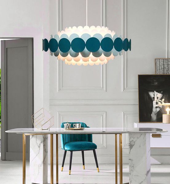 

nordic postmodern pendant lamp iron art decor light chandelier lighting fixture