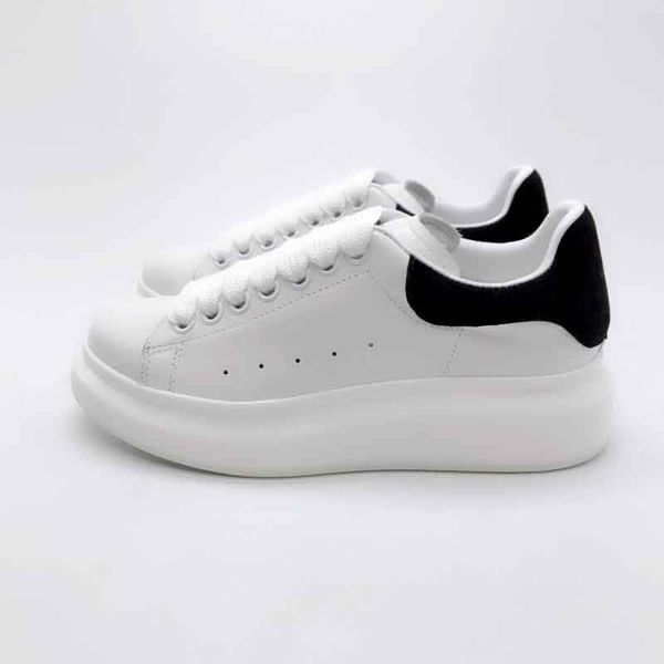 

e luxury sneakers leather shoes leather shoes increase luxury men and women size 35-44 with box, Black