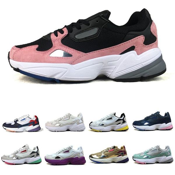 

2019 new falcon asphalt gold purple pink mens women running shoes for man trainers sliver chaussure sports sneakers size 36-45