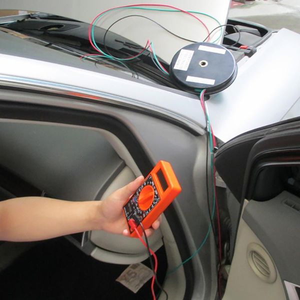 

practical extension accessory retractable test lead auto multimeter connection wire reel car repair durable adjustable portable