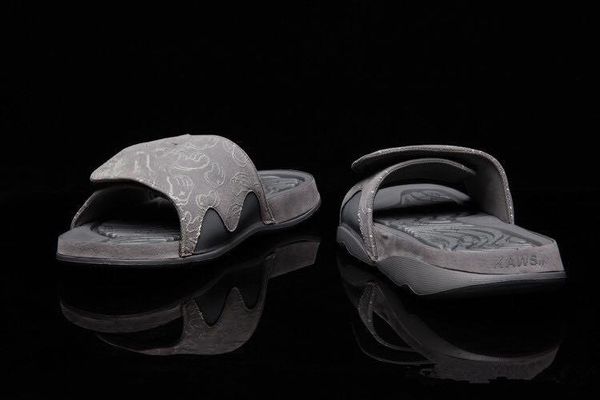 

wholesale 4s x hydro 4 cool grey slippers sandals hydro slides basketball shoes sneakers glow size us 7-12 with box