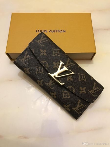 

2019 wholesale red bottom ladies long wallet multicolor coin purse card case original box women classic zip bag10, Red;black