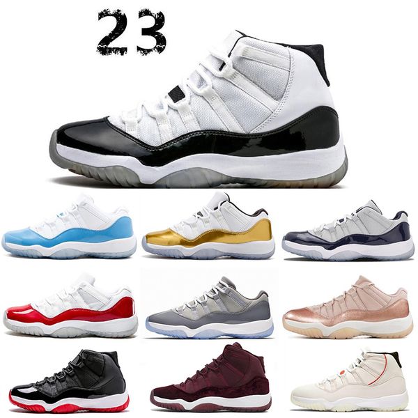 

new 11s 11 space jam concord 23 men basketball shoes bred navy unc cherry varsity red womens trainers designer sports sneakers 36-47