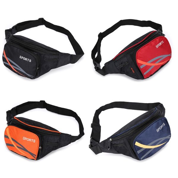 

нейлон бег спорт туризм bum сумка fanny pack путешествия талии zip туризм чехол