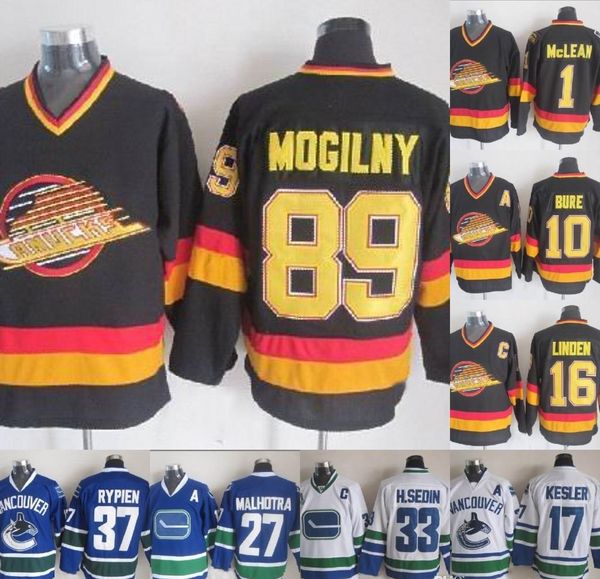 

edmonton oilers jerseys 16 trevor linden 33 henrik sedin h.sedin 14 eberle 23 alexander edler 27 malhdtra 3 kevin bieksa hockey jerseys, Black;red