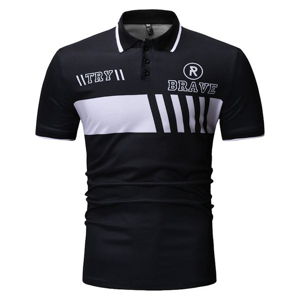 

men \ 's cotton t shirts slim fit short sleeve t, White;black