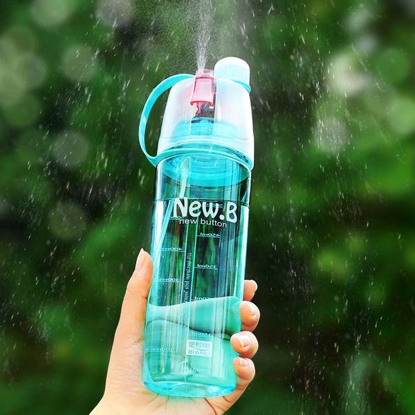 

outdoor sport bottle portable travel water drinking cup leak proof spray bottle