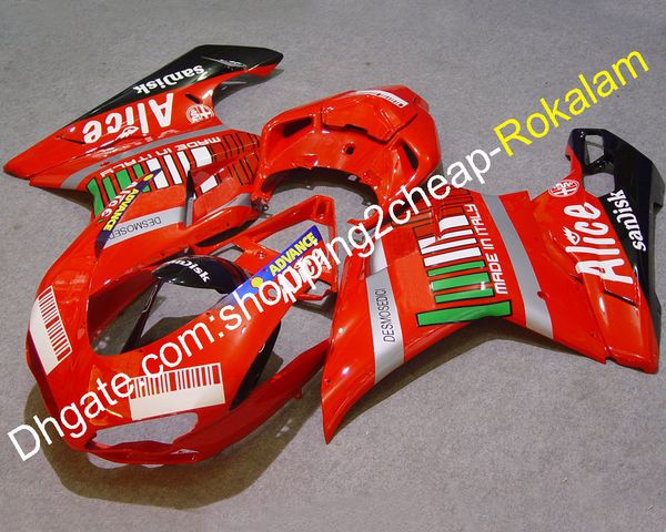 

for ducati fairing 1098 1098s 848 1198 2007 2008 2009 2010 2011 motorbike abs plastic fairings motorcycle full set (injection molding)