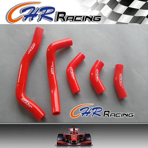 

5pcs silicone radiator hose kit for crf450r crf 450 r 2006 2007 2008 06 07 08 red