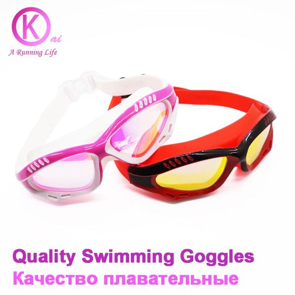 

quality swimming goggles women and men swimming glasses for swimwear pool plating lens