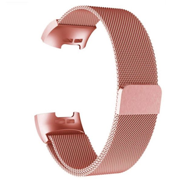 

milan belt multi-color metal ring for charge 3 charging milan magnetic metal ring belt, Black;brown