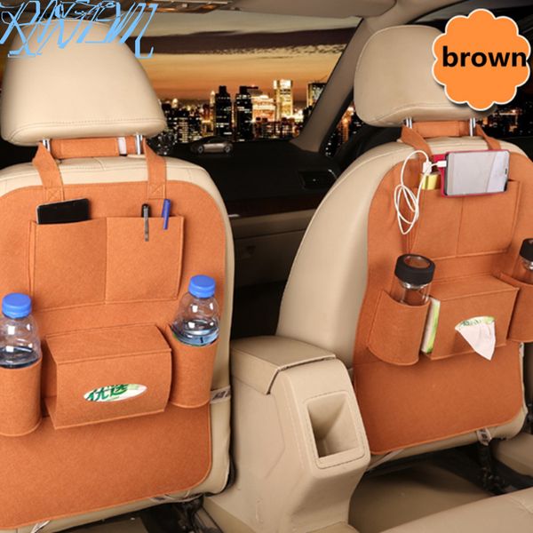 

1pcs car back seat chair storage pocket box for dodge journey juvc charger automobile accessories stowing tidying