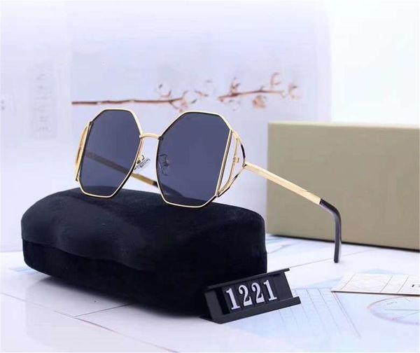 

fashion summer women men designer sunglasses luxury sunglasses adumbral beach model d1221 glasses uv400 model 6 color with box, White;black