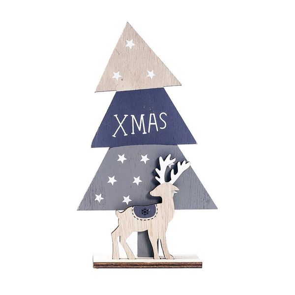 

wood christmas tree reindeer ornament diy 1, 2 crafts party dcor as picture