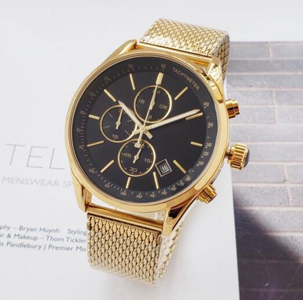 

2020 горячий новый первоначально неподдельный мужской многофункциональный кварцевые часы бизнес моды досуг спортивные мужские кварцевые нару, Slivery;brown