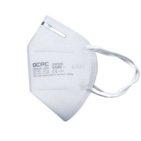 

ce certified kn95 respirator pee up to 95% anti-bacterial mask kn95 with four layers anti foam mask individual pack 20pcs
