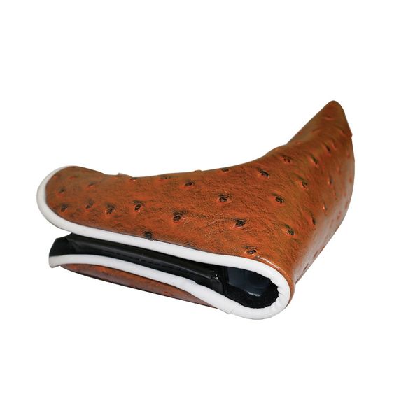 

golf putter head covers pu leather waterproof durable golf club protectors protective cover pack