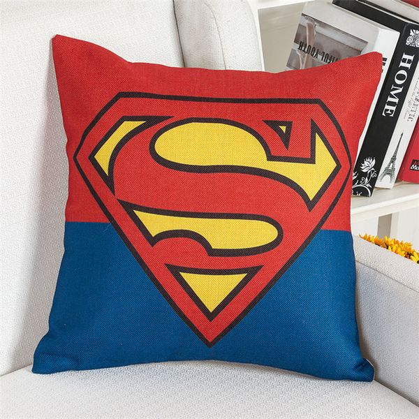Avengers Pillow Case Cartoon Pillowcase Superman Batman Wade
