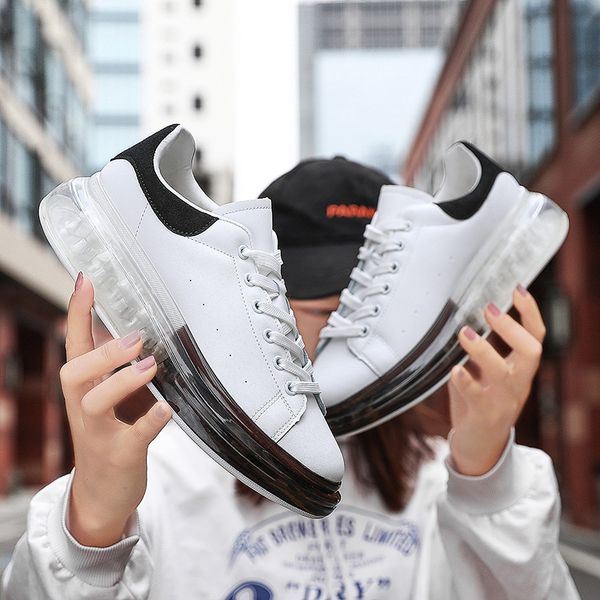 

2020 men women casual shoes sport breathable platform react cushion sneakers gg trend trainers luxury leather designers shoes, Black