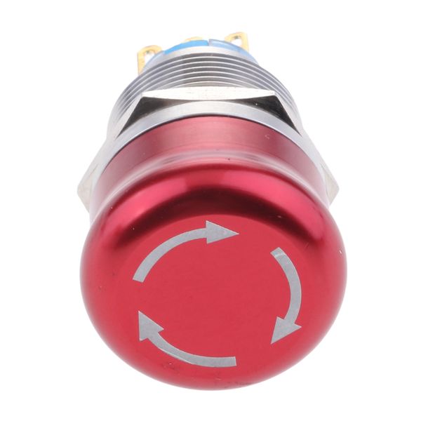 

metal mushroom rotary release emergency spush button switch waterproof