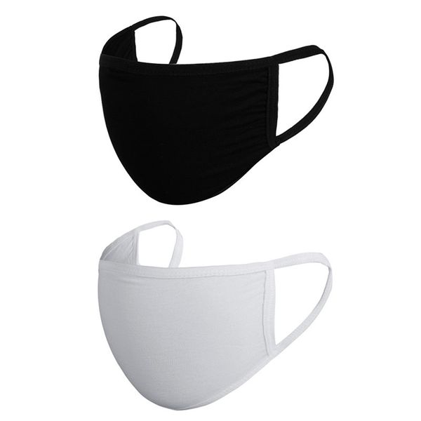 

Унисекс моющиеся многоразовые дышащие хлопчатобумажные маски для лица пылезащитная Антипылевая Маска респиратор велоспорт для женщин мужчин черный белый горячая распродажа дешево