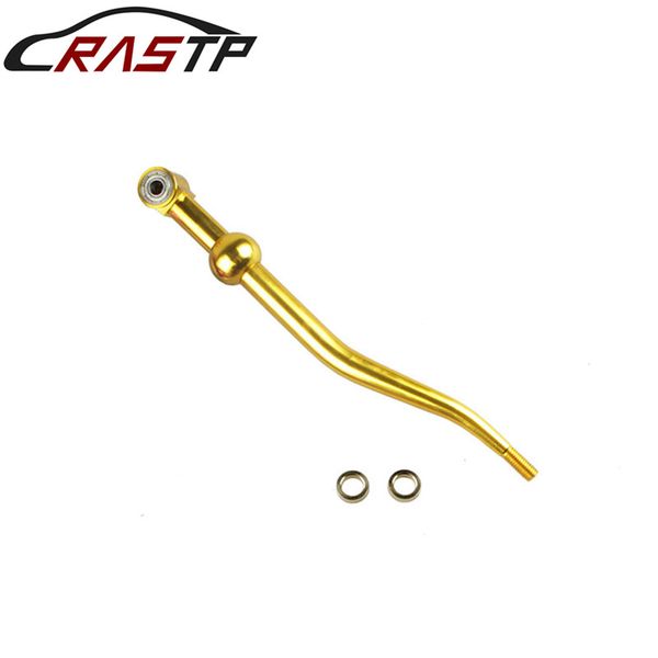 

rastp-high performance dual bend gear shift knob short shifter quick shifte throw for civic/crx 1988-2000 -sfn003