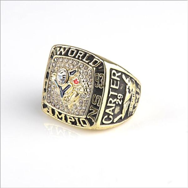 

1993 toronto bluebird championship ring creativity quality, Golden;silver