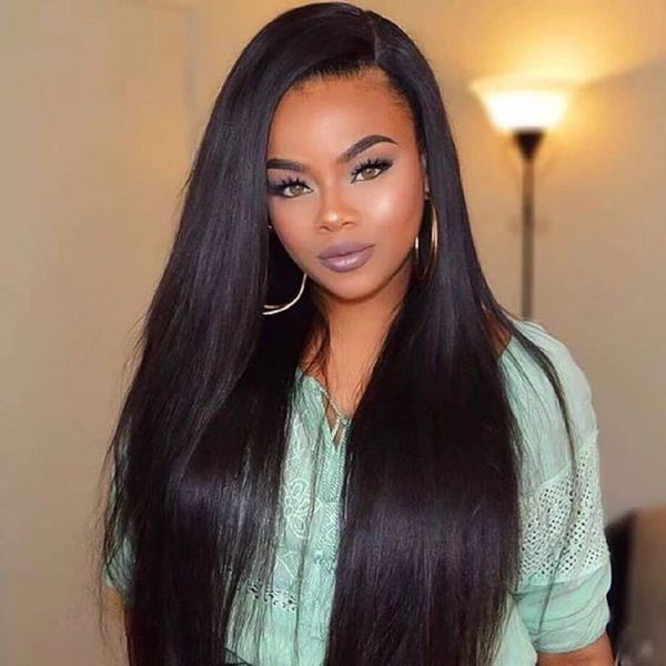 

new brazilian straight hair bundles long human hair bundles 30 32 24 inch brazilian hair weave bundles, Black