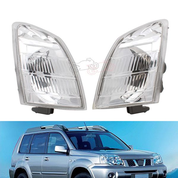 

car front corner clear lens fog light housing front foglamp daytime running light shell 26170-eq600 for x-trail t30