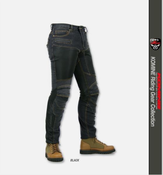 

motorcycle jeans racing casual self-cultivation stretch riding pants pk719 locomotive protective gear riding pants, Black;blue