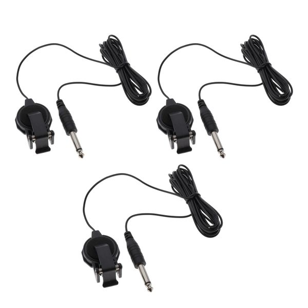 

3 packs sound pickup piezo transducer stick for guitar ukulele accessories