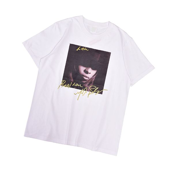 

63 oz s mary j.blige tee 19fw mary blige p short sleeve character t-shirt p, Red