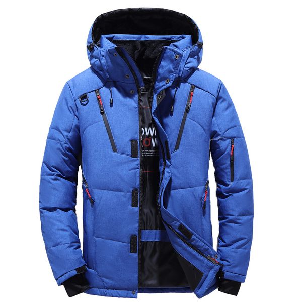 

men's down jacket short men's down winter jacket, Black