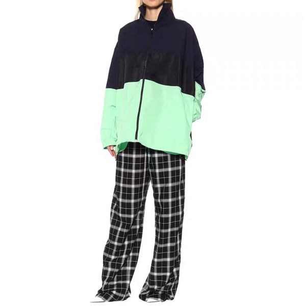 

9898coat строчка ветровки люди женщины пара стиль куртка мода os, Black;brown