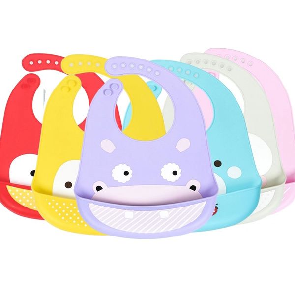 

silicone baby bibs easily wipe clean comfortable soft waterproof bib waterproof, soft, non messy oil proof bib