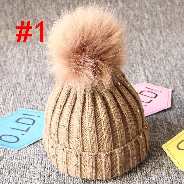 

infant hair knit cap baby caps baby hats kids outdoor kids beanies girls solid boys gifts toddler slouchy 6m-4t 06 ptpaq, White;black