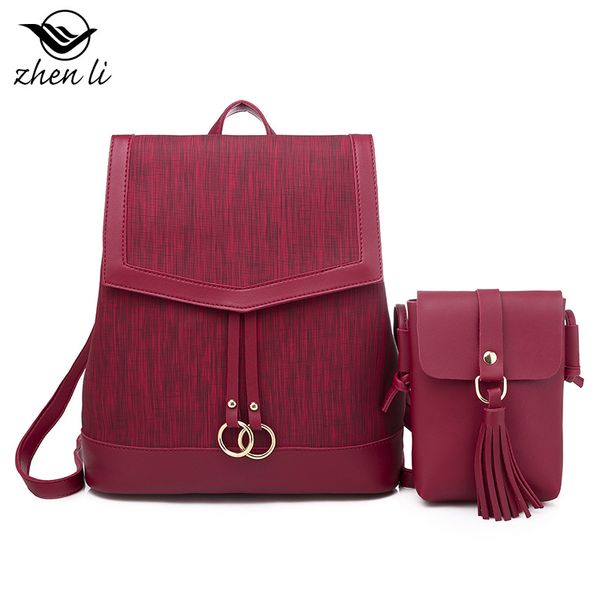 

zhenli female bag 2019 new arrival women's fashion shoulder bag backpack overseas on behalf of the amazon institute