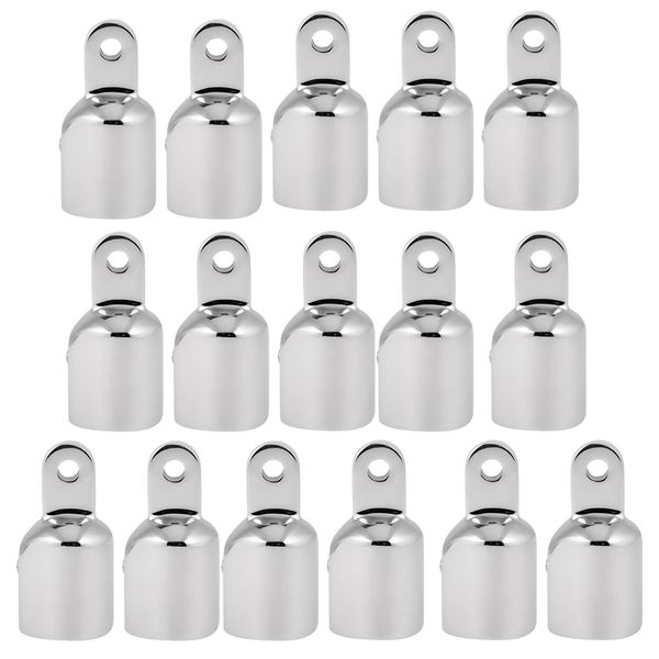 

16x bimini eye end cap, fitting boat marine hardware 316 stainless steel (1 inch / 25mm